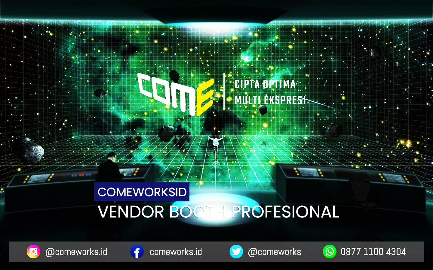 Desain dan Produksi Booth Segera Hubungi Comeworksid